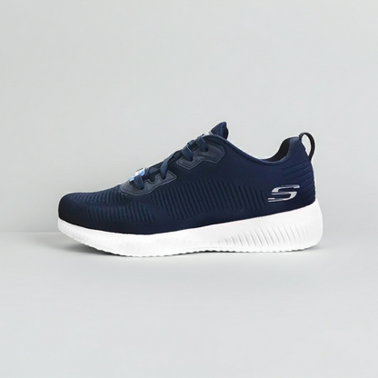 Skechers Squad Lite-Weight Blu Navy con fondo bianco